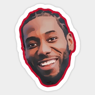 Kahwi Leonard Rare Smiling Face Sticker